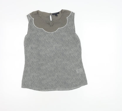 Banana Republic Women's Grey XS Blouse Sleeveless