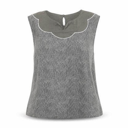 Womens UK Size XS Banana Republic Grey  Blouse