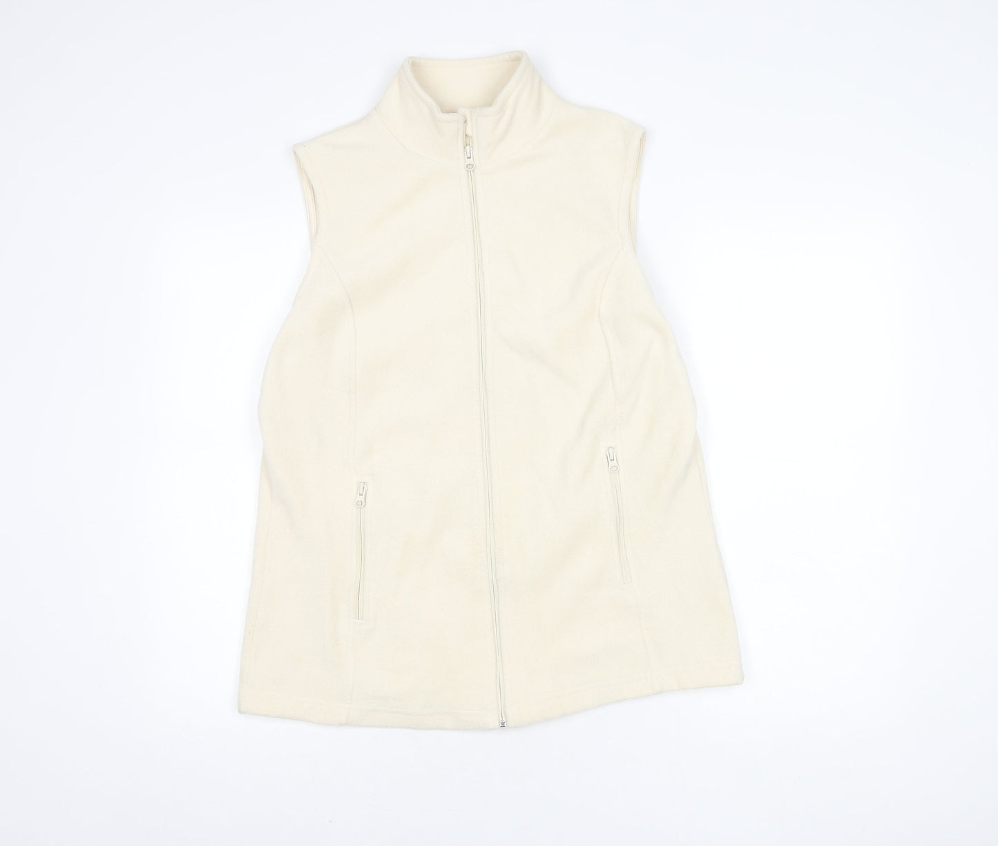 Damart Women's Ivory Fleece Waistcoat Size 14/18