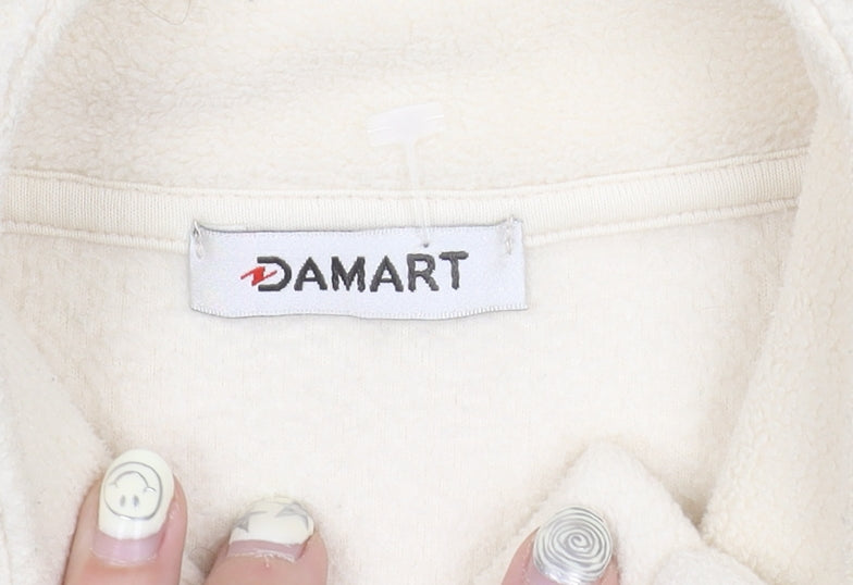 Damart Women's Ivory Fleece Waistcoat Size 14/18