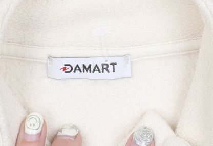 Damart Women's Ivory Fleece Waistcoat Size 14/18