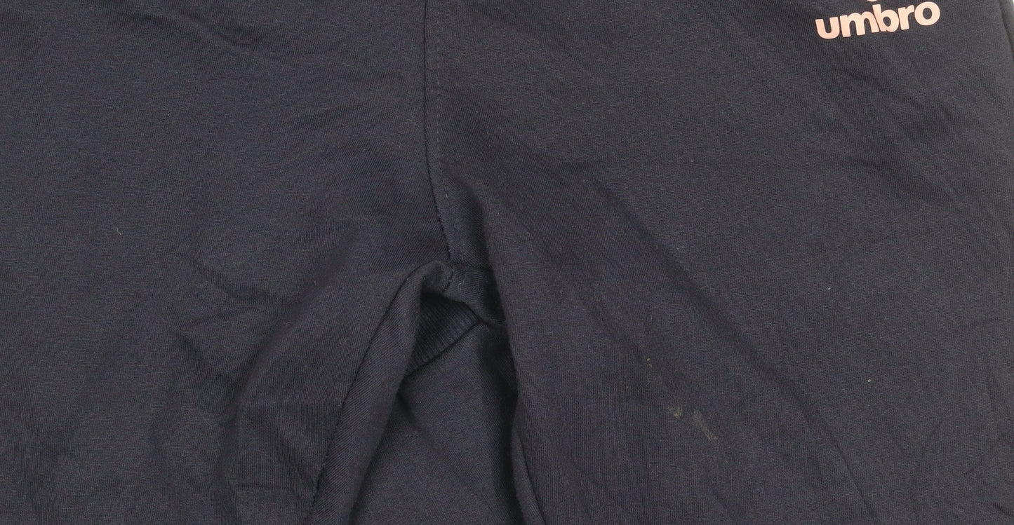 Umbro Teens Blue Jogger Trousers - L