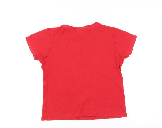 New Look Women's Red T-Shirt UK Size 14