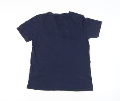 Womens UK Size 8 Superdry Blue  T-Shirt