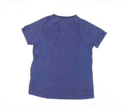 Unisex Adults UK Size 8 Superdry Blue  T-Shirt