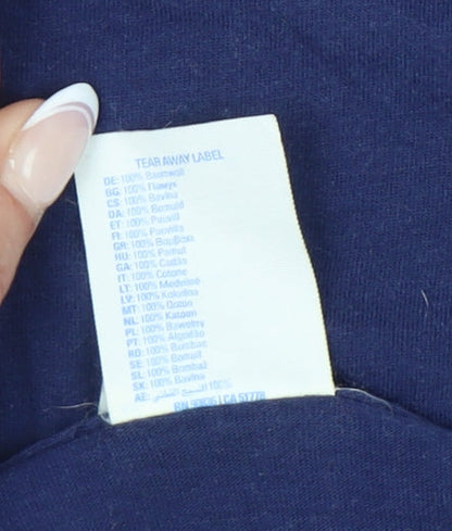 Port & Company Men's Blue Star Wars Graphic T-Shirt - Large