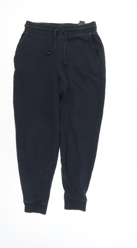Womens UK Size 8 Marks and Spencer Relaxed Fit Jogger Black Trousers