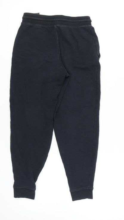 Womens UK Size 8 Marks and Spencer Relaxed Fit Jogger Black Trousers
