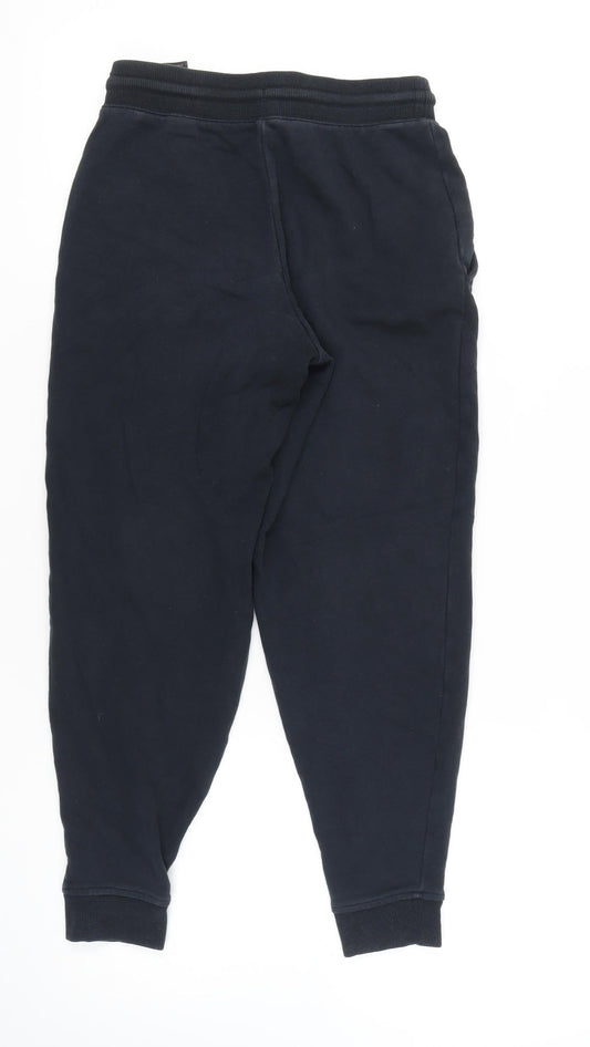 Womens UK Size 8 Marks and Spencer Relaxed Fit Jogger Black Trousers