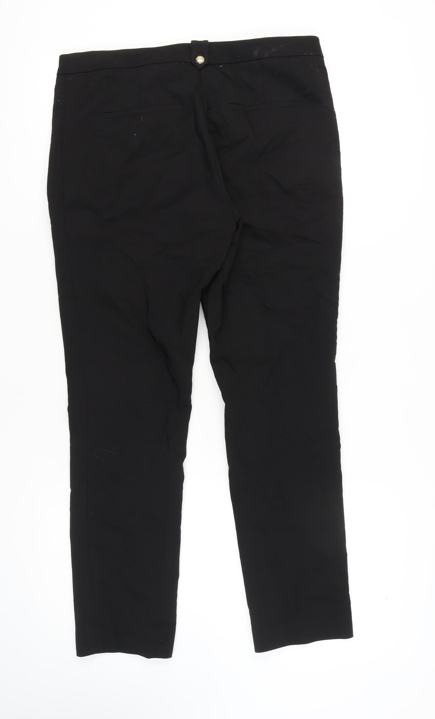 Womens UK Size 14 H&M   Black Trousers