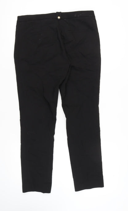 Womens UK Size 14 H&M   Black Trousers