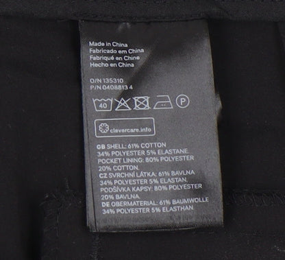 Womens UK Size 14 H&M   Black Trousers