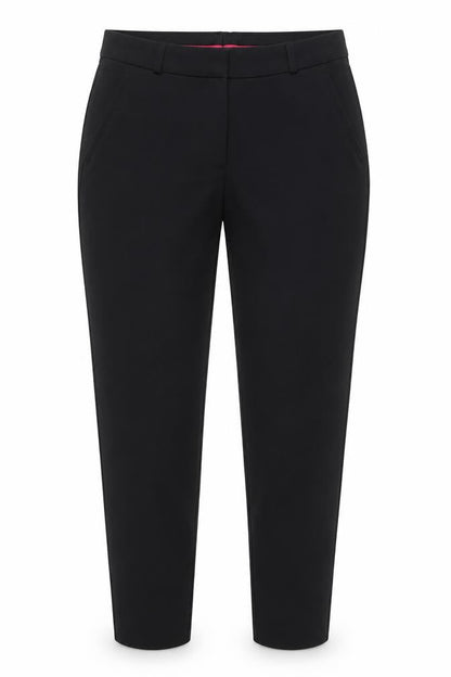 Womens UK Size 10 Marks and Spencer Regular Fit Ankle Black Trousers