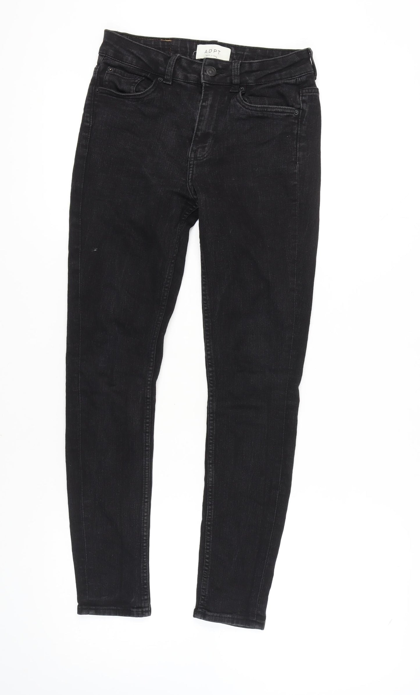 ADPT Women's Skinny Black Jeans M Size with Pockets