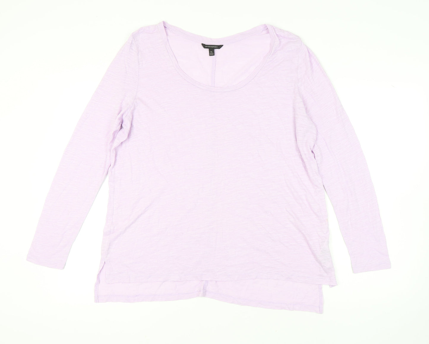 Banana Republic Women's Purple XL Basic T-Shirt
