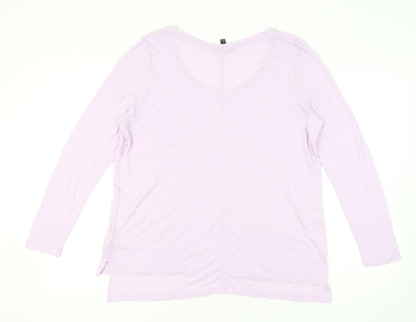 Banana Republic Women's Purple XL Basic T-Shirt