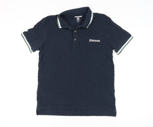 Lambretta Men's Blue Polo Shirt L Casual Style