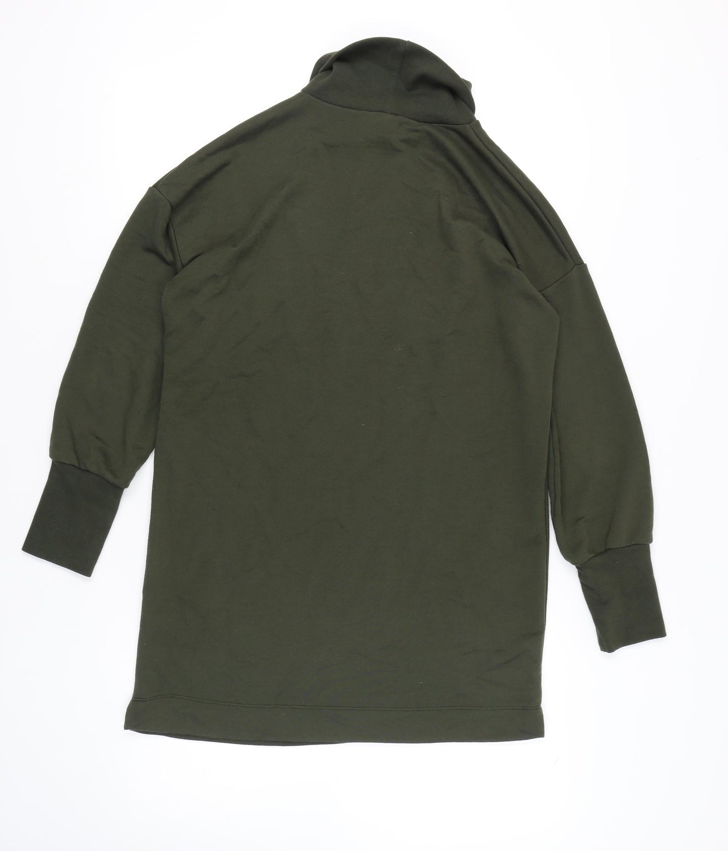 River Island Green Roll Neck Women's Top, Size 10