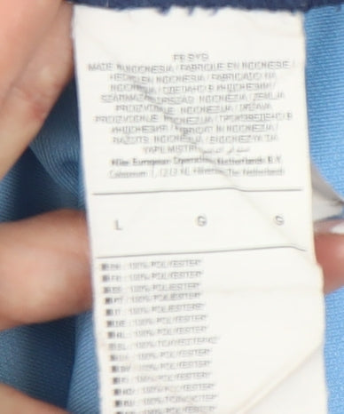 Nike Men's Blue Football Jersey, Size L