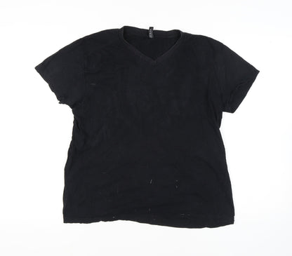 Mens UK Size XL Donnay Black  T-Shirt