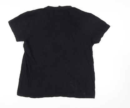 Mens UK Size XL Donnay Black  T-Shirt