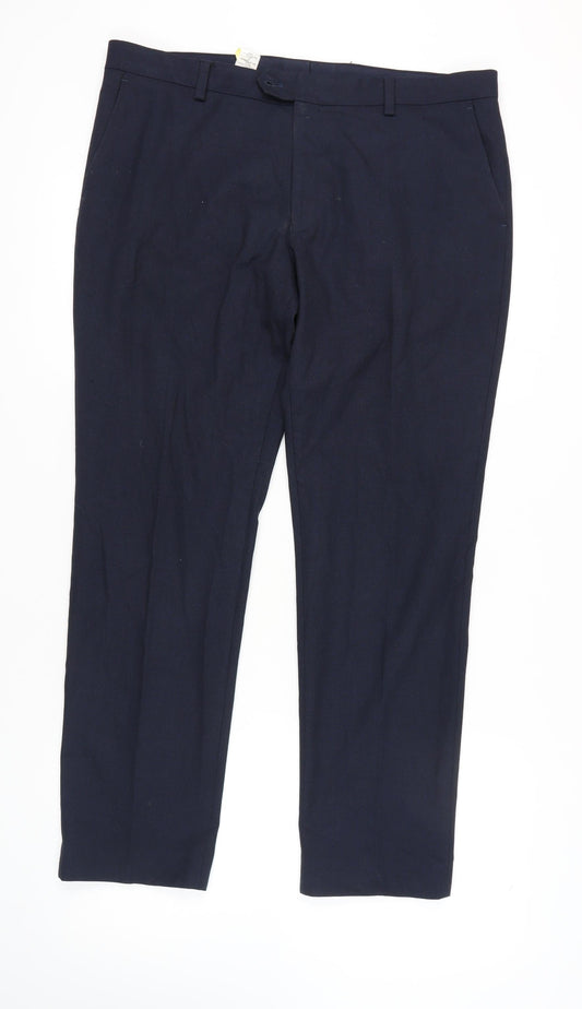 Next Men's Blue Dress Pants Size 38