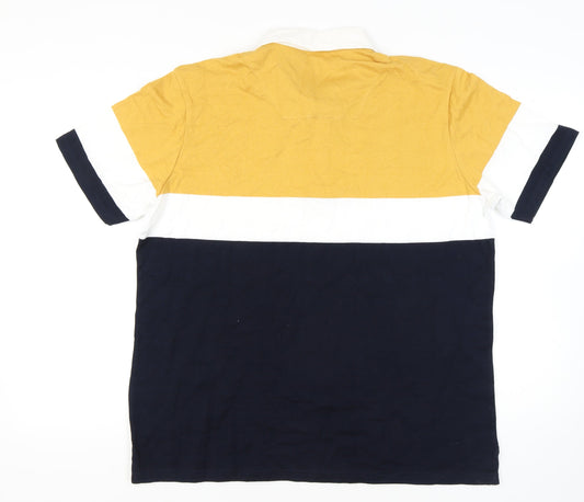 Marks and Spencer Men's Colourblock Polo 2XL