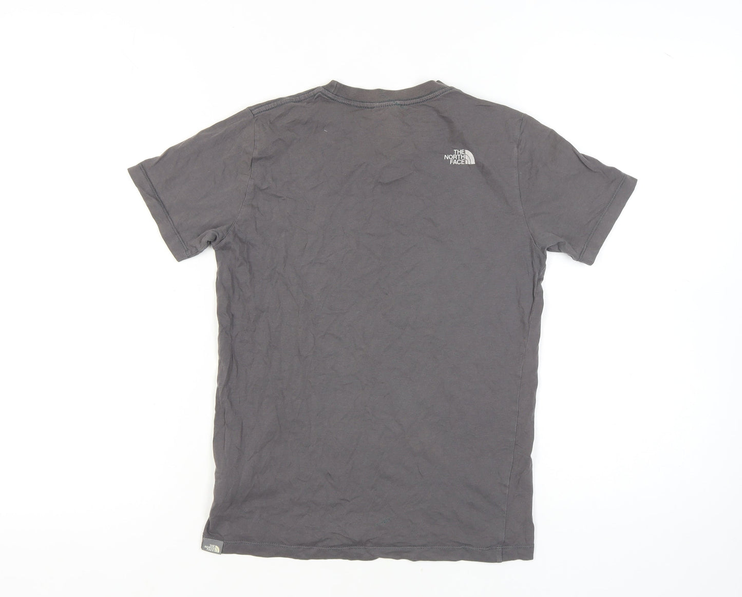The North Face Boys Grey Logo T-Shirt Size L Casual