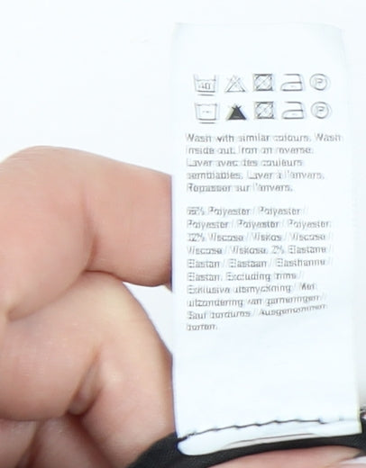 River Island Men's Grey Check Trousers, Size 32