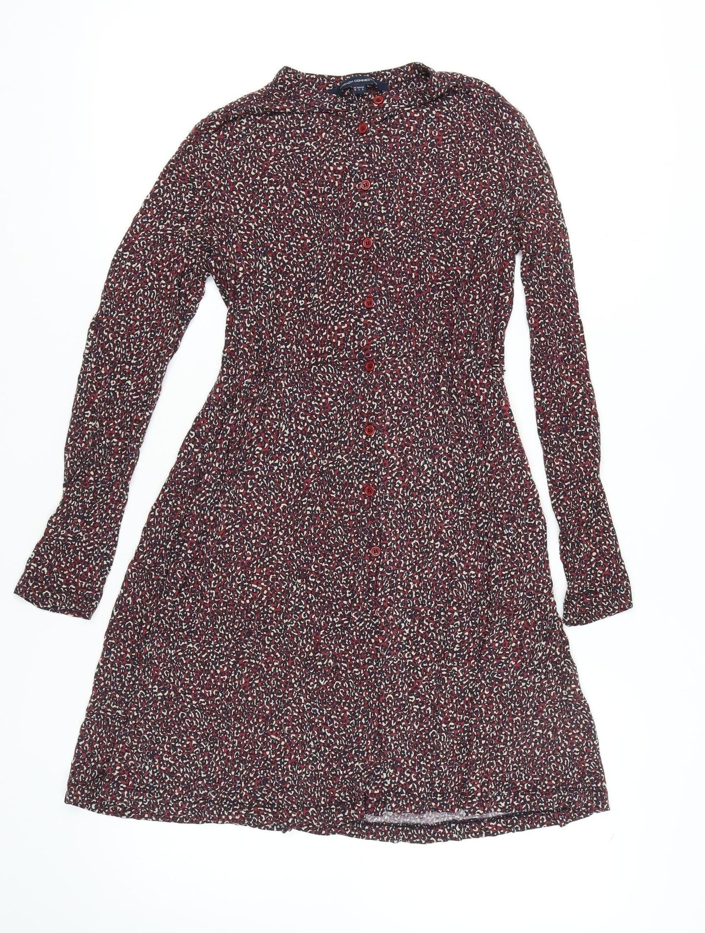 French Connection Women's Multicoloured Dress Size 10