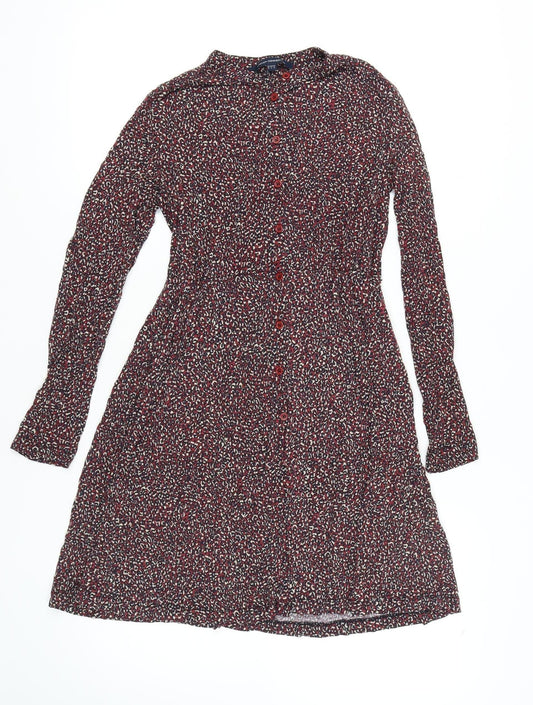 French Connection Women's Multicoloured Dress Size 10
