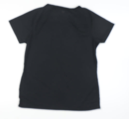 Mountain Warehouse Black Women's T-Shirt Size 16
