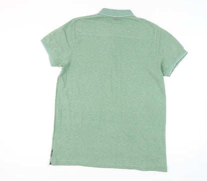 French Connection Men's Green 2XL Polo Shirt