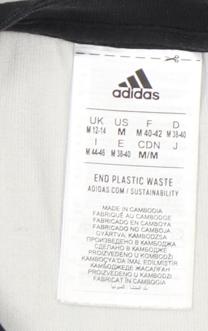 Adidas Women's Grey Floral Pullover M Sweatshirt