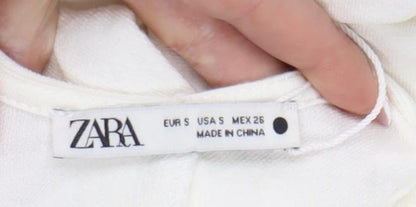 Zara Ivory Women’s Sleeveless Tank Dress - Size S