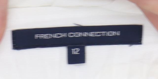 French Connection Women's Ivory Knee-Length Skirt, Size 12