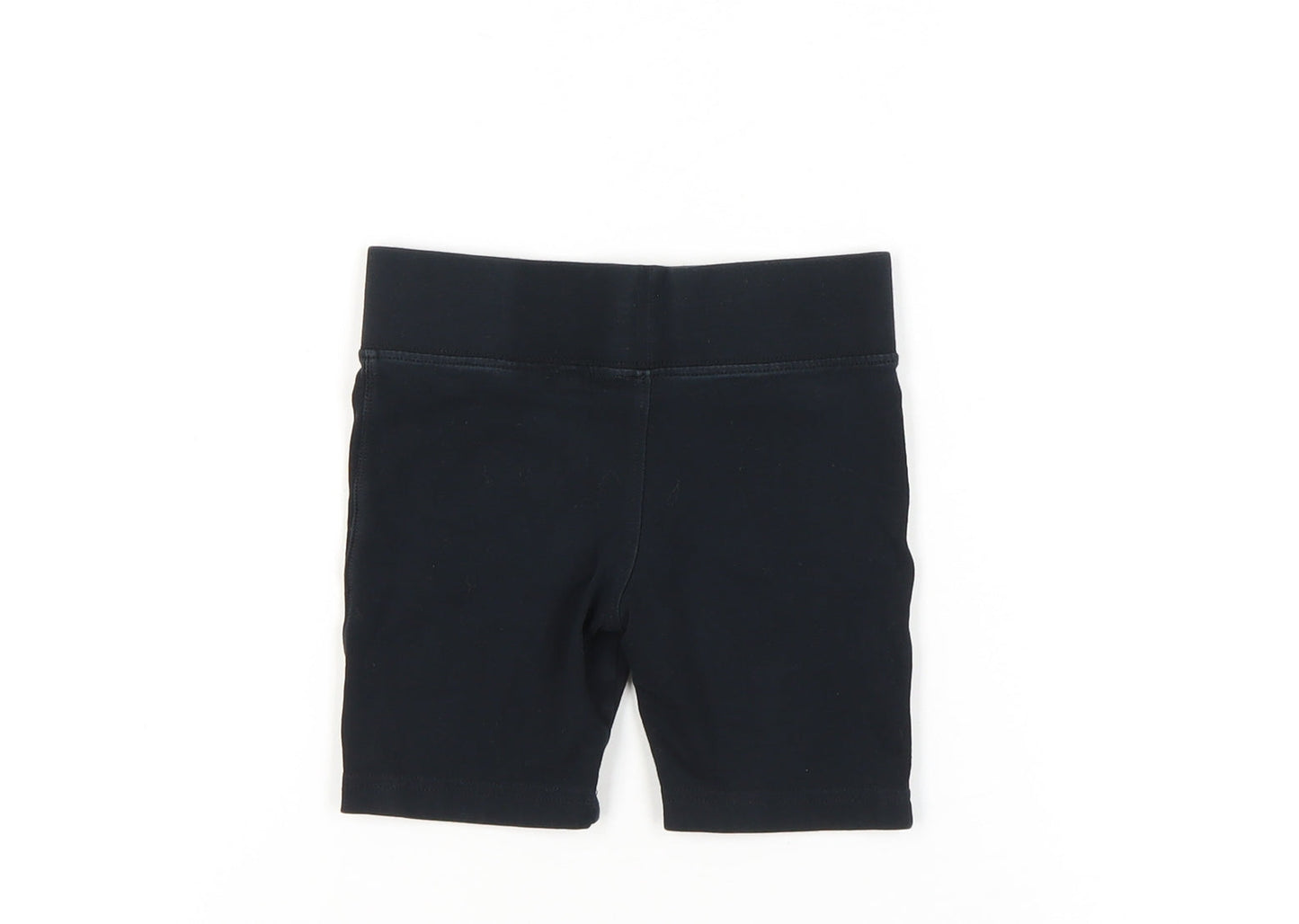 Marks and Spencer Girls Black Biker Shorts 5-6 Years