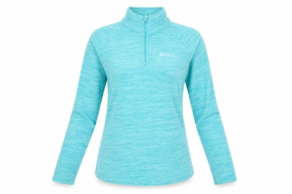Womens UK Size 12 Mountain Warehouse Blue Full Zip Sweatshirt