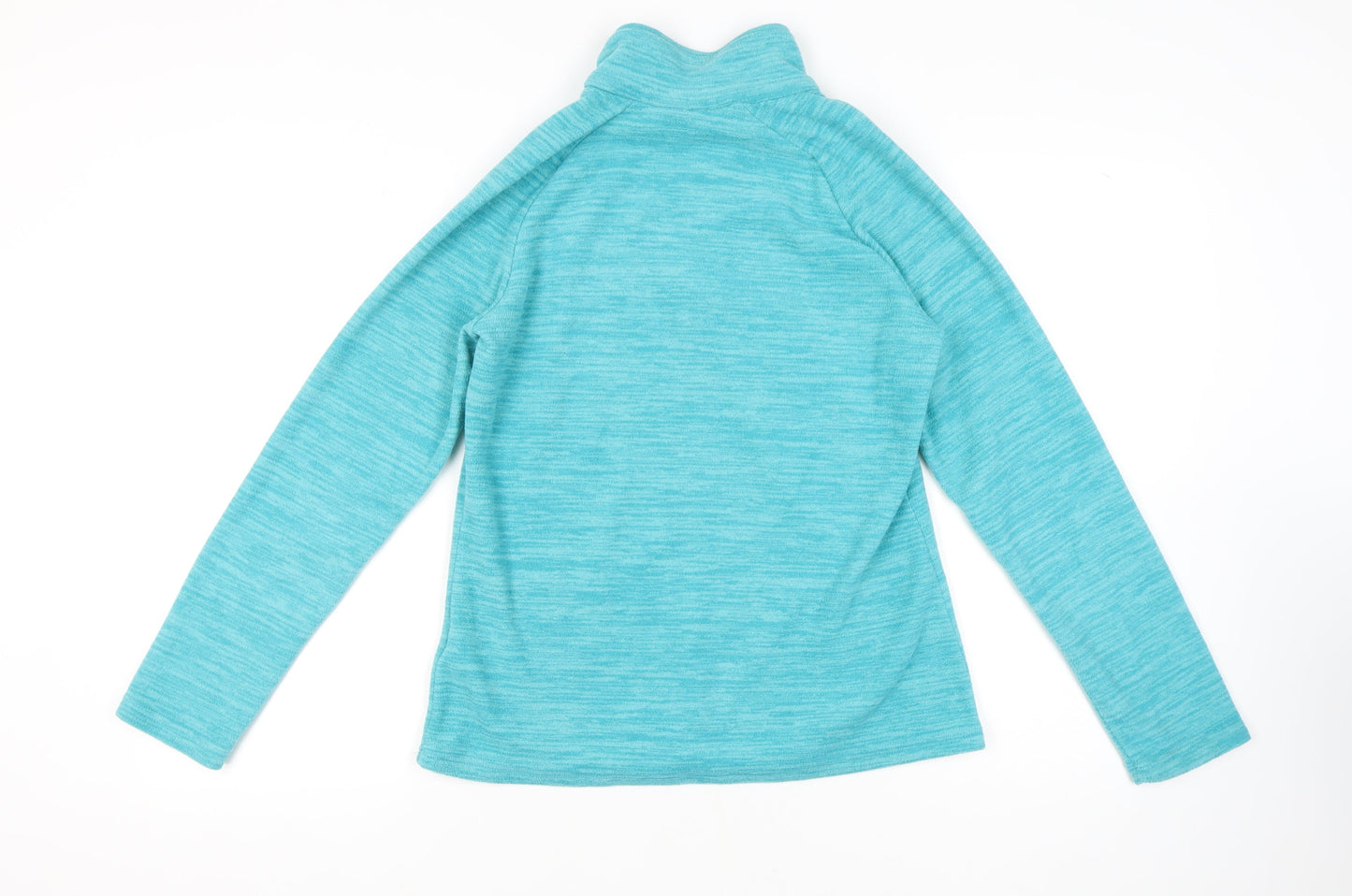 Womens UK Size 12 Mountain Warehouse Blue Full Zip Sweatshirt