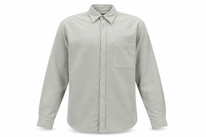 Hawkshead Men's Grey Long Sleeve Button-Up Shirt S