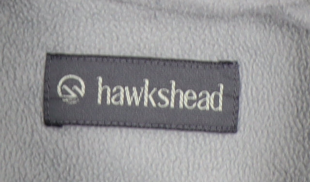 Hawkshead Men's Grey Long Sleeve Button-Up Shirt S