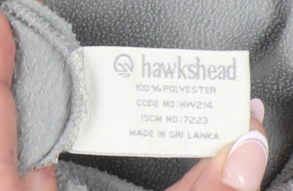 Hawkshead Men's Grey Long Sleeve Button-Up Shirt S