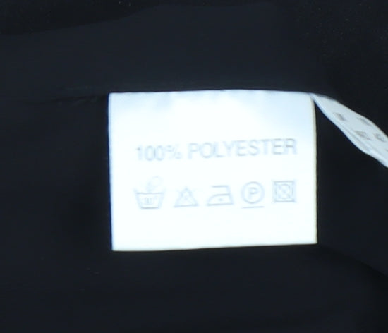 Jacques Vert Women's Black V-Neck Tank Top Size 16