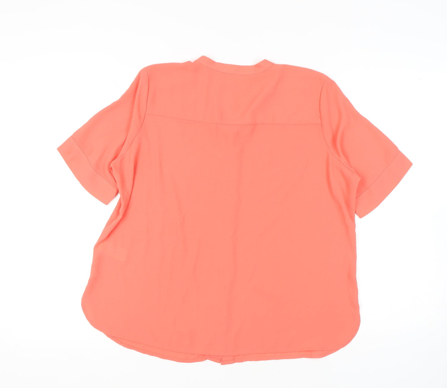 Womens UK Size 14 Marks and Spencer Pink  Blouse