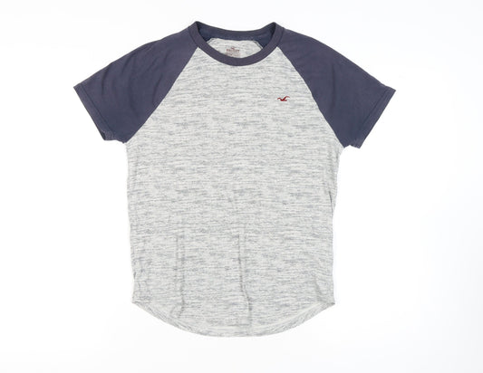 Mens UK Size XS Hollister Grey  T-Shirt