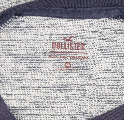 Mens UK Size XS Hollister Grey  T-Shirt