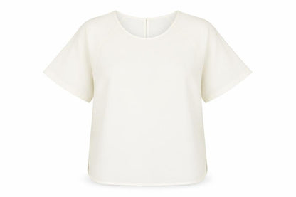 M&S Women's Ivory Short Sleeve Raglan Top 14
