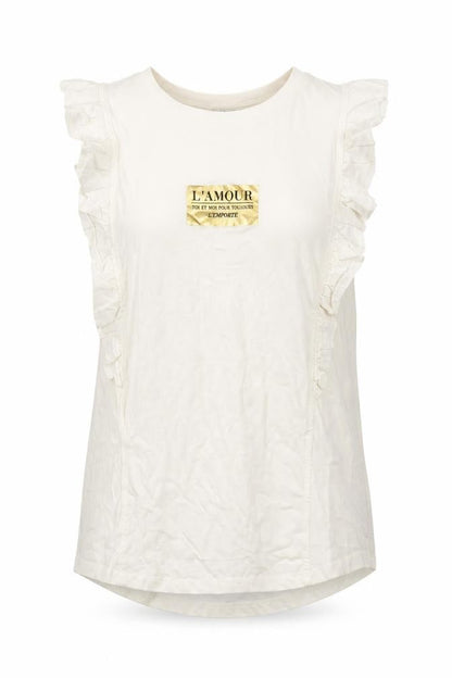 Womens UK Size 6 River Island White  Tank