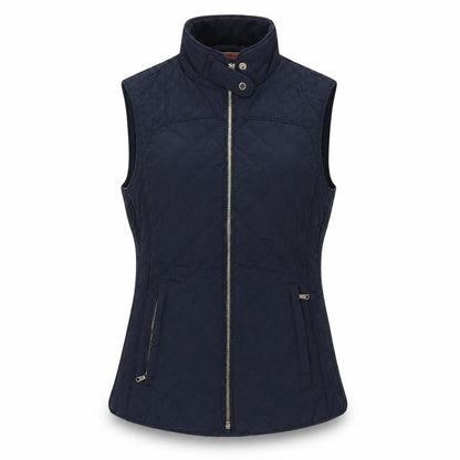 Womens UK Size XS Zara Woman Blue Quilted Coat