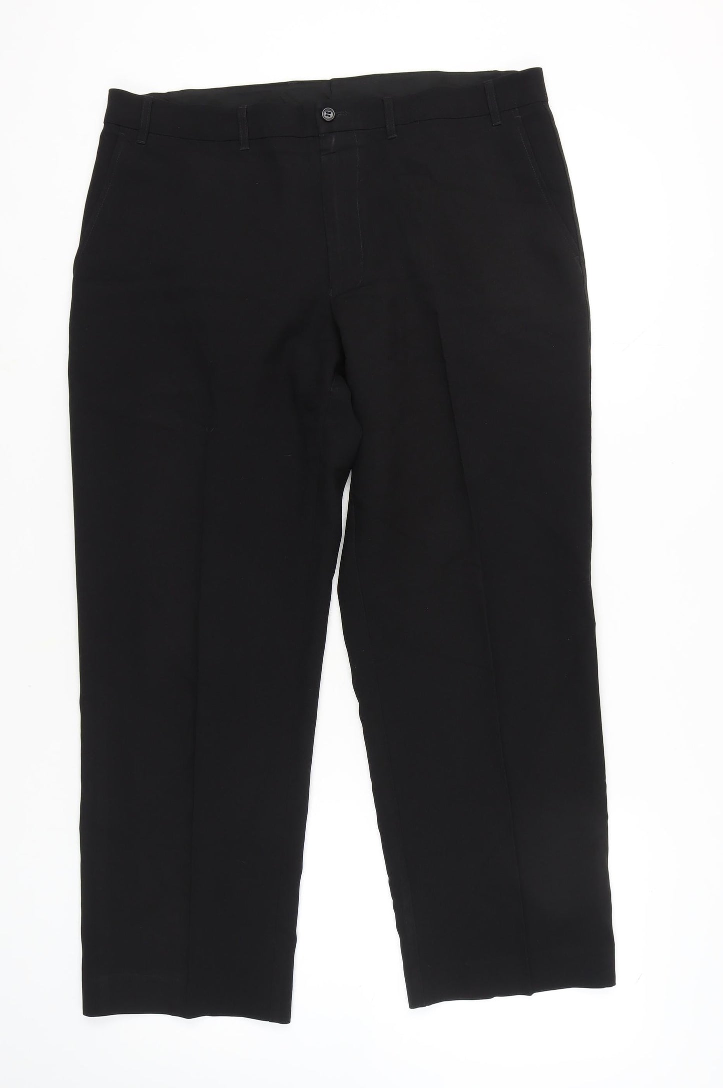 Marks and Spencer Men's Black Trousers 38